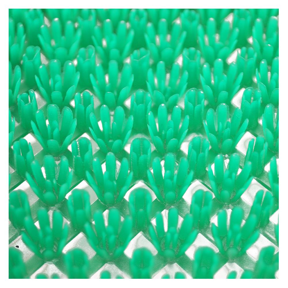 พรมเช็ดเท้าดักฝุ่น ME LIVING 14555 43X71 ซม. สีเขียว