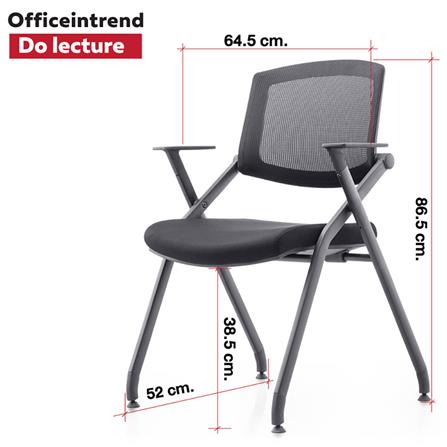 เก้าอี้สำนักงาน OFFICEINTREND DO LECTURE CHAIR สีดำ_3