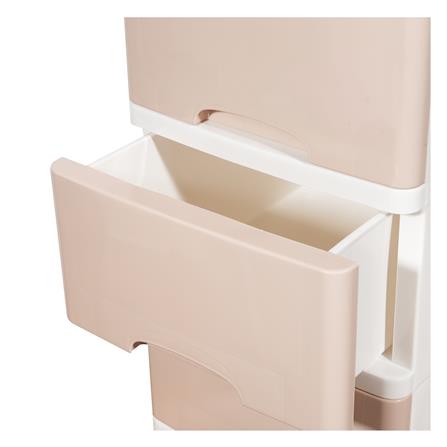 ตู้ลิ้นชัก 4 ชั้น STACKO KS-514P 36x43.5x87 ซม. สีชมพู_3