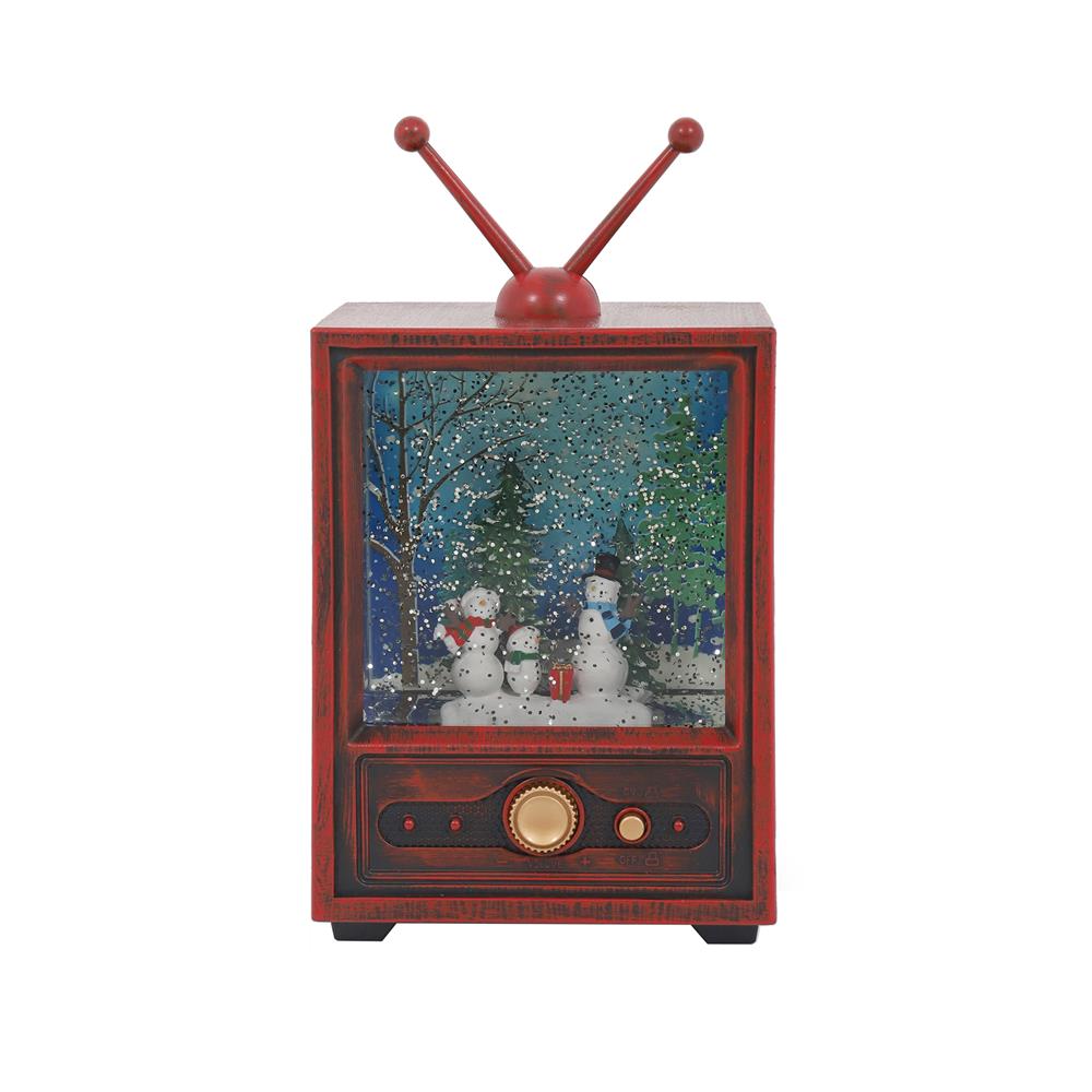 ของตกแต่งดนตรี TV HOME LIVING STYLE SNOWMAN สีน้ำตาล