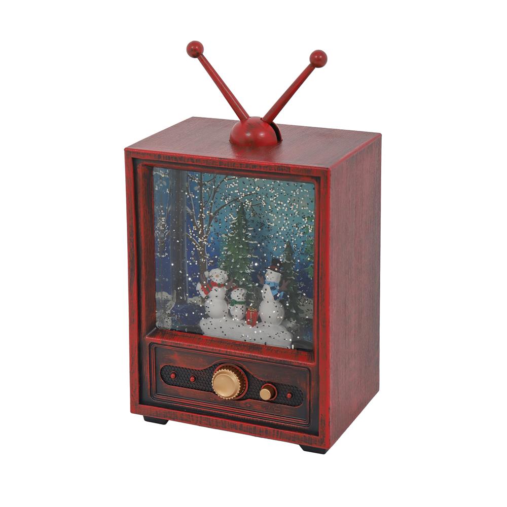 ของตกแต่งดนตรี TV HOME LIVING STYLE SNOWMAN สีน้ำตาล