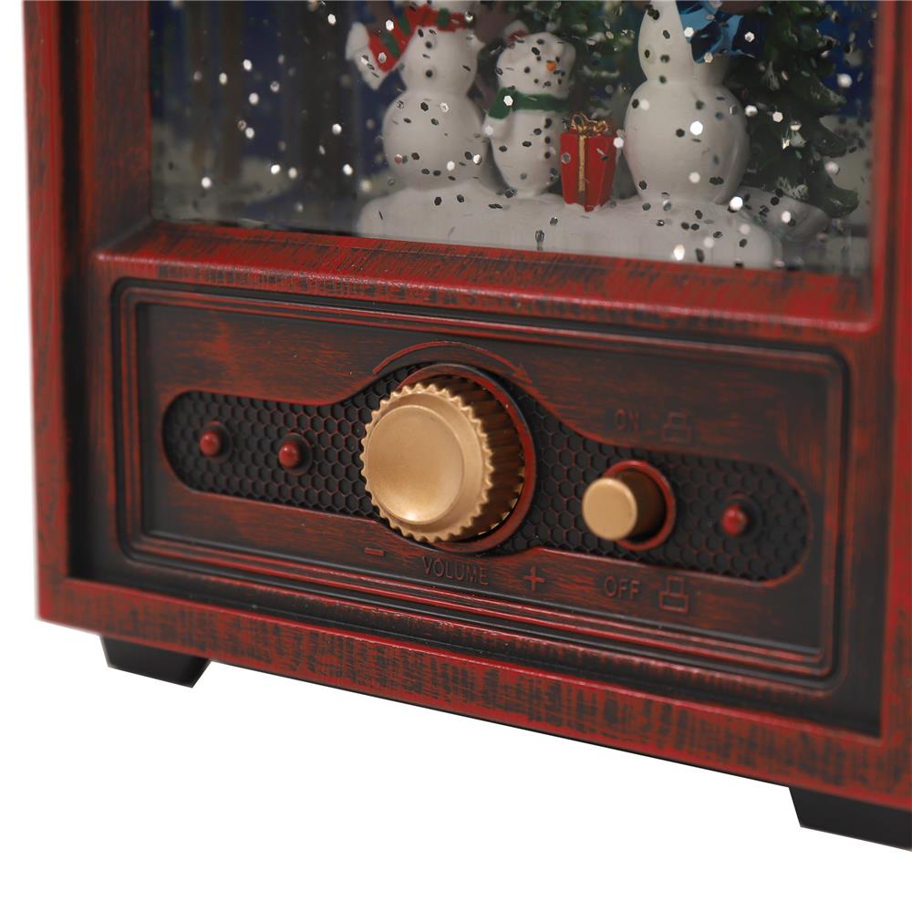 ของตกแต่งดนตรี TV HOME LIVING STYLE SNOWMAN สีน้ำตาล