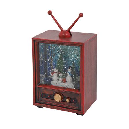 ของตกแต่งดนตรี TV HOME LIVING STYLE SNOWMAN สีน้ำตาล_1