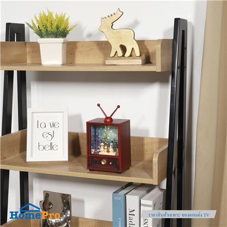 ของตกแต่งดนตรี TV HOME LIVING STYLE SNOWMAN สีน้ำตาล_7