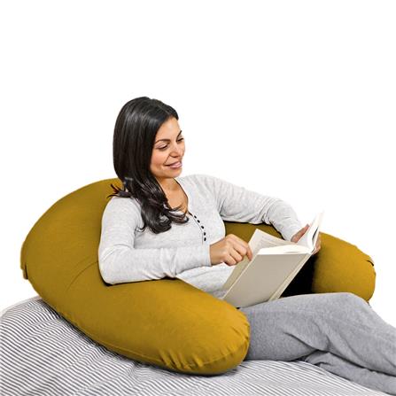 หมอนอิงตัว YOGIBO SUPPORT 92x122 ซม. สีคาเมล_1