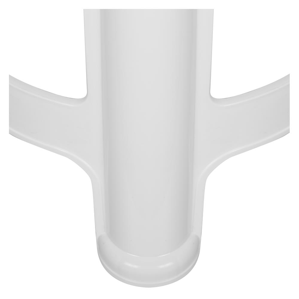 เก้าอี้พลาสติก ME LIVING STOOL สีขาว-ฟ้า