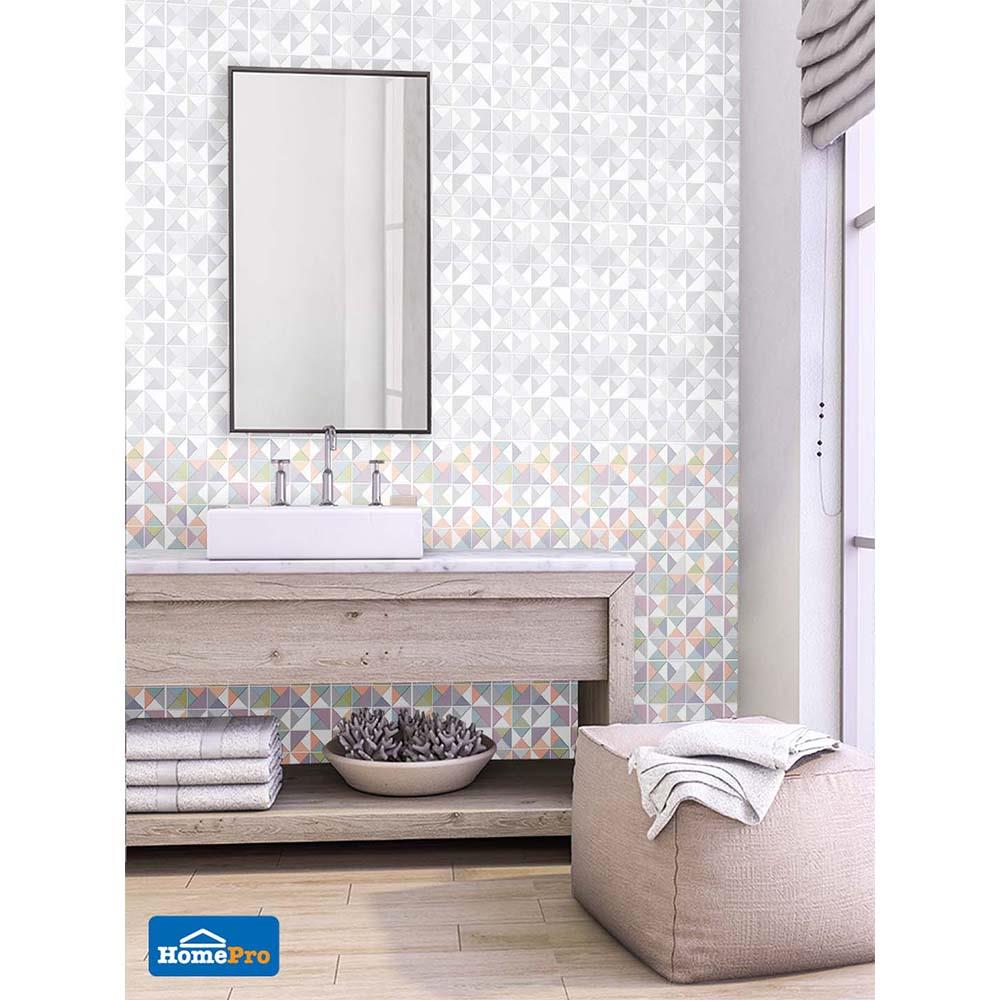 กระเบื้องผนัง 8x10 นิ้ว DURAGRES ไอเมอริค เกรย์ A