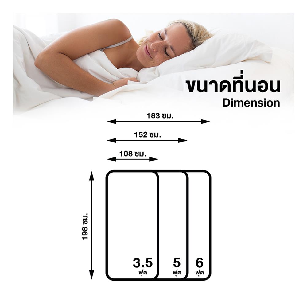 ที่นอน 5 ฟุต DARLING LOSANNE