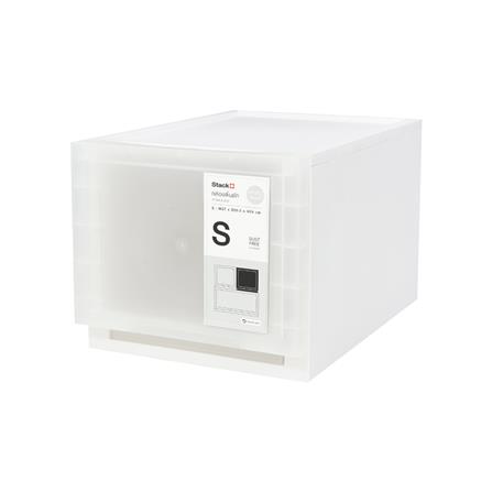 กล่องลิ้นชัก 1 ลิ้นชัก STACKO MONO S 27x39.5x24 ซม. สีใส