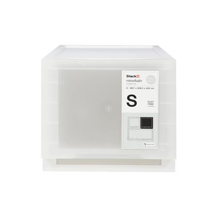 กล่องลิ้นชัก 1 ลิ้นชัก STACKO MONO S 27x39.5x24 ซม. สีใส_1
