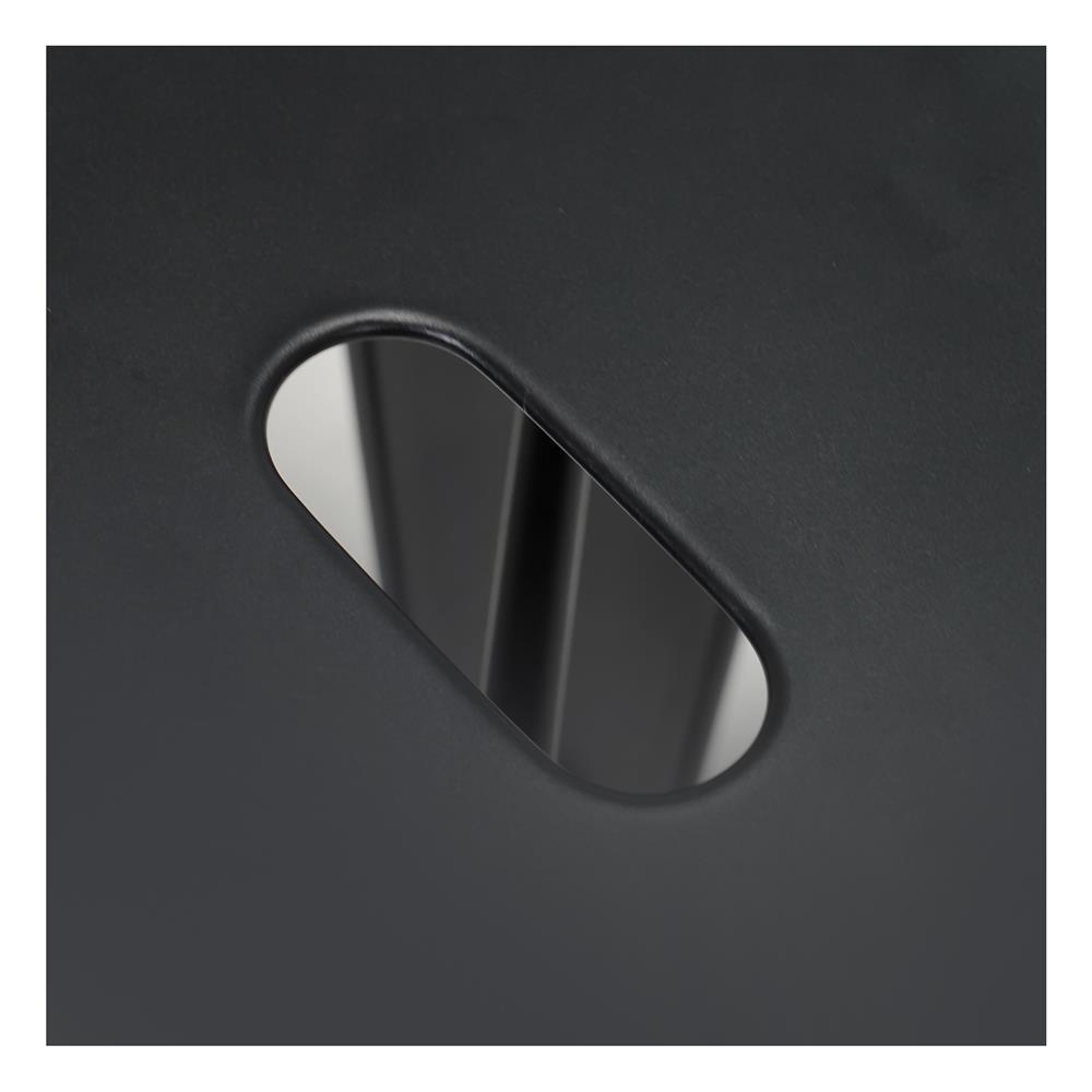 เก้าอี้บาร์สนามเหล็ก SPRING MAXX สีดำ