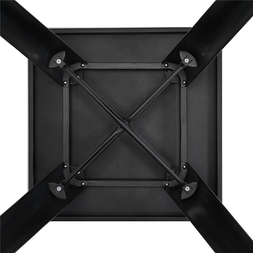 โต๊ะบาร์สนามเหล็ก SPRING MAXX สีดำ