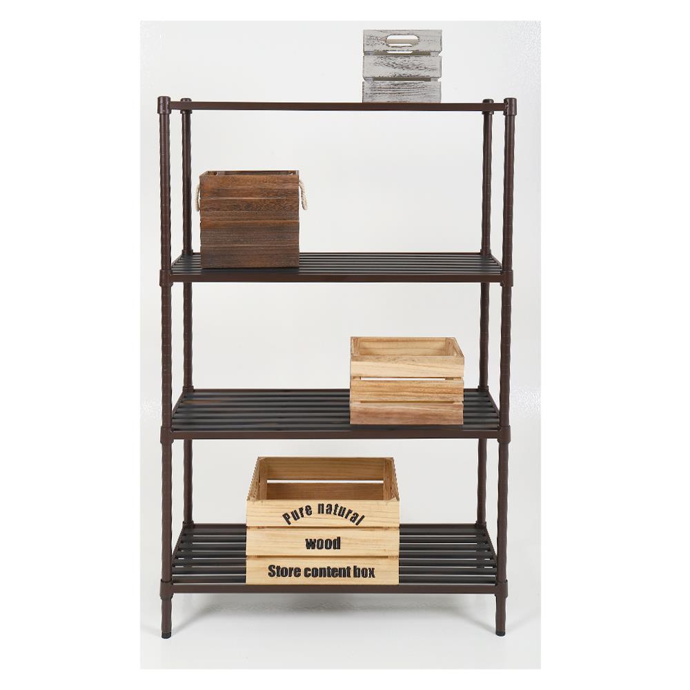 ชั้นวางของ 4 ชั้น FURDINI DOME สีน้ำตาล