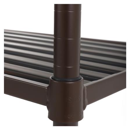 ชั้นวางของ 4 ชั้น FURDINI DOME สีน้ำตาล_2