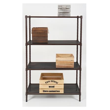 ชั้นวางของ 4 ชั้น FURDINI DOME สีน้ำตาล_4