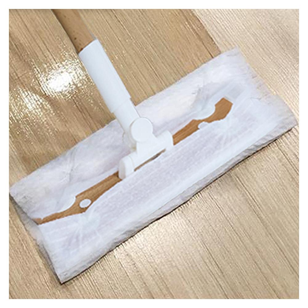 ผ้าถูพื้นแบบเปียก SWEEPY 25 แผ่น สีขาว