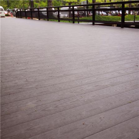 ไม้พื้นภายนอก WATSADUNIYOM CLASSIC 14X240X2.5 ซม. สีน้ำตาล_1