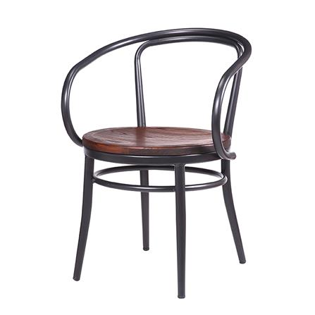 เก้าอี้ห้องอาหาร FURINTREND MET 5 สีน้ำตาล