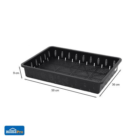 ภาชนะเพาะชำ SPRING 36x50 ซม. สีดำ_5