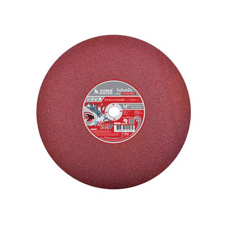 ใบตัด SUMO TOP SHARP ใย 1 ชั้น 14 นิ้ว 3X25.4 มม. สีแดง