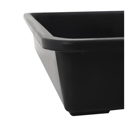 ถาดเพาะชำไม่มีรูระบายน้ำ SPRING 36x50 ซม. สีดำ_3