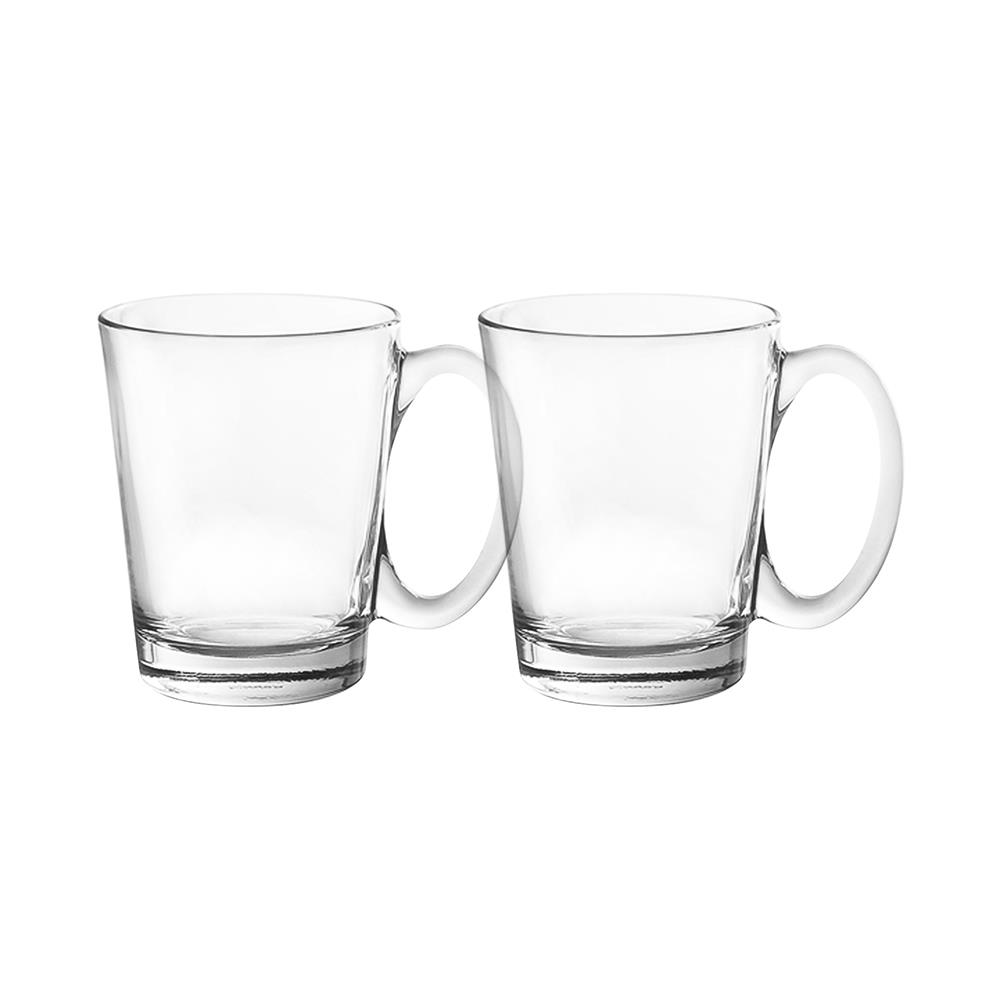 ถ้วยหู 200ml OCEAN GLASS NOUVEAU แพ็ค 2 ใบ