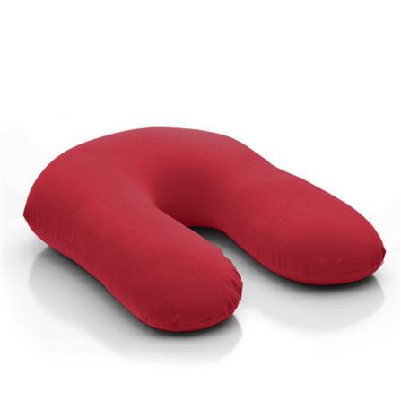 หมอนอิงตัว U YOGIBO SUPPORT 92x122 ซม. สีเลือดหมู