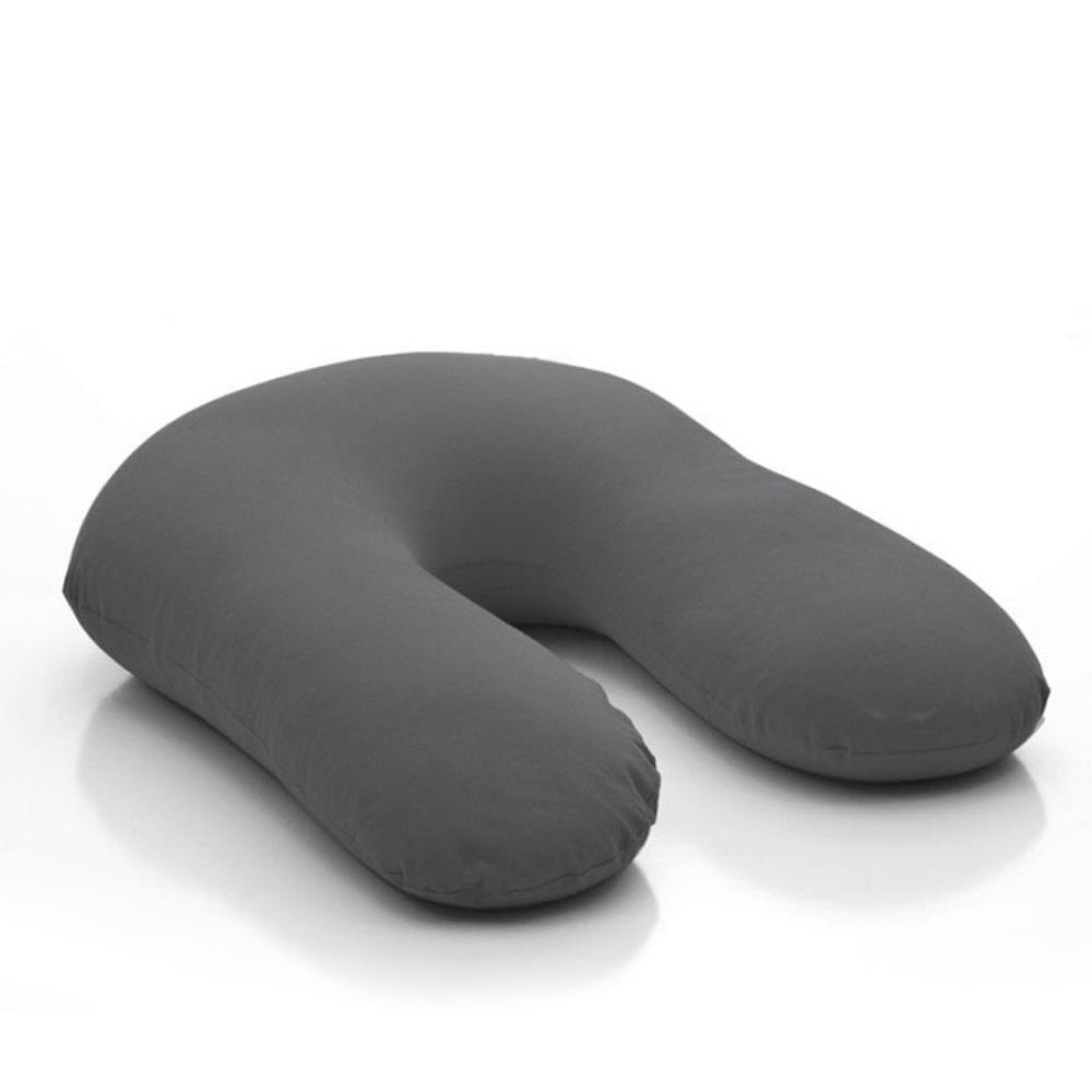 หมอนอิงตัว U YOGIBO SUPPORT 92x122 ซม. สีเทาเข้ม