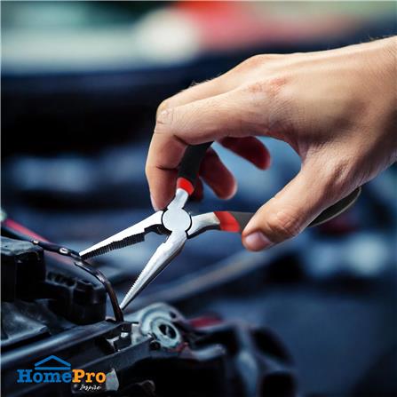 คีมปากแหลมด้ามโฟม MATALL HMP1049436-A 4.5 นิ้ว_4