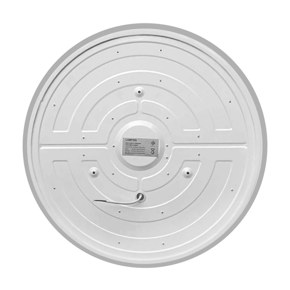 ไฟเพดาน LED LAMPTAN CLOUD 20 นิ้ว 70 วัตต์ DAYLIGHT/COOL WHITE/WARM WHITE สีขาว