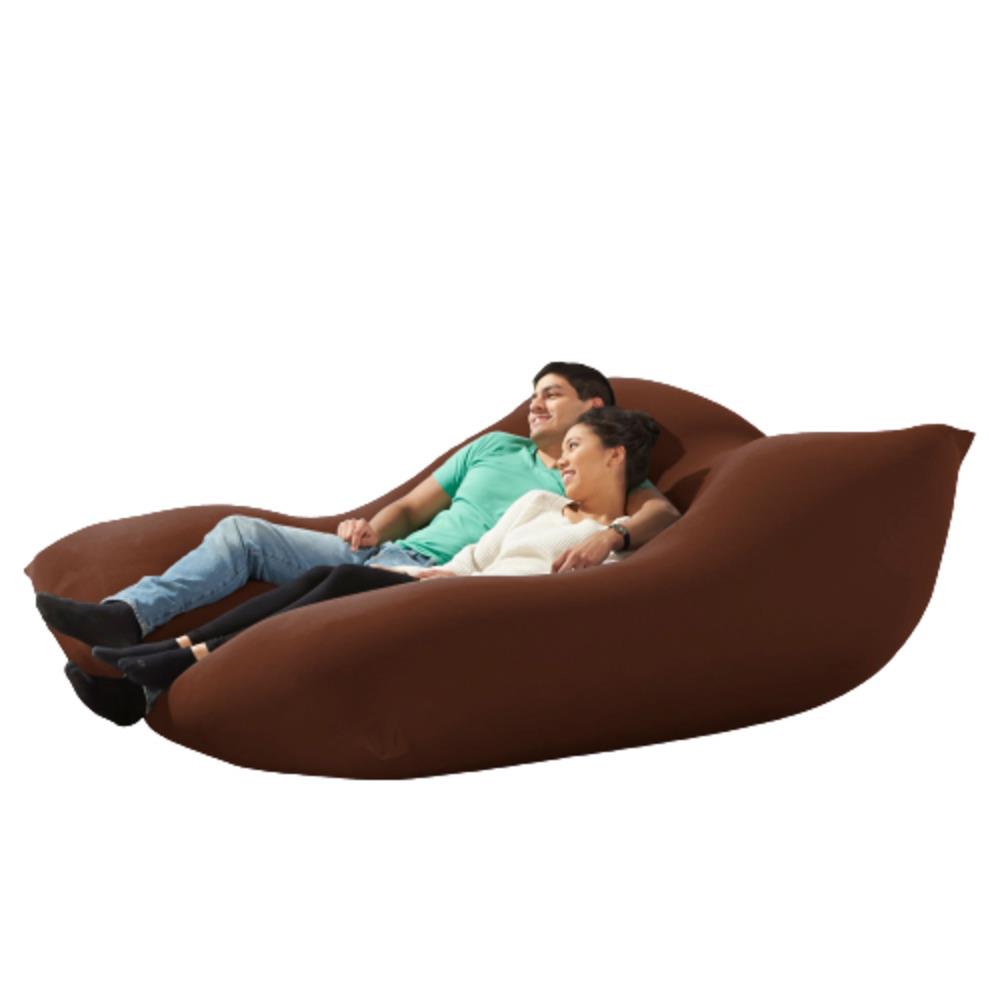 เบาะนั่ง YOGIBO DOUBLE MAX 120x170 ซม. สีน้ำตาล