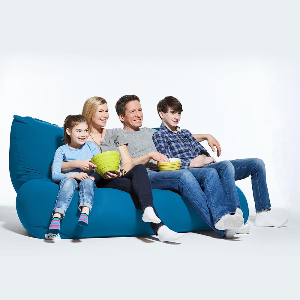 เบาะนั่ง YOGIBO DOUBLE MAX 120x170 ซม. สีฟ้า