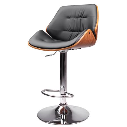 เก้าอี้บาร์ FURINTREND ST12 สีดำ_0