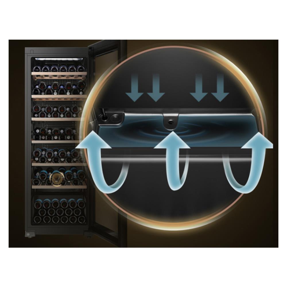 ตู้แช่ไวน์ HAIER JC-360 171 ขวด สีดำ
