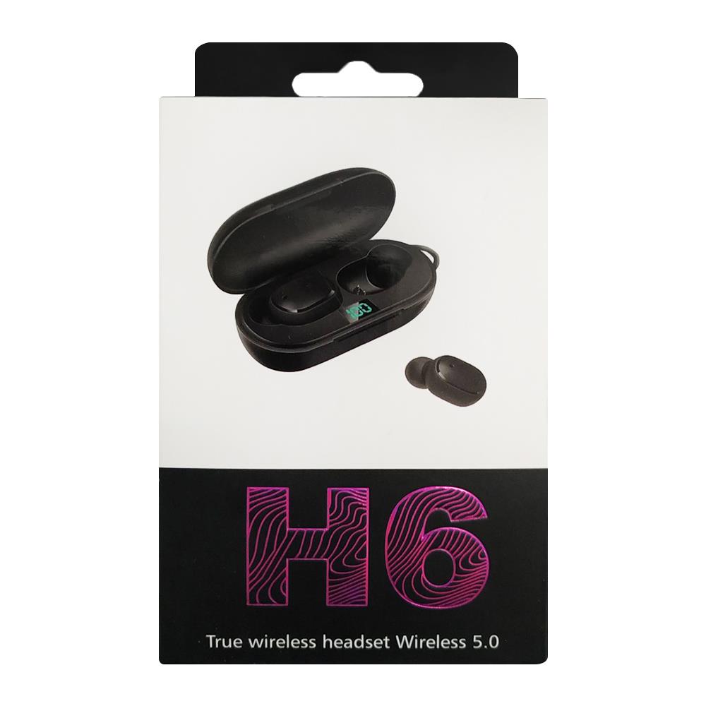 หูฟังไร้สาย DA H6 สีดำ