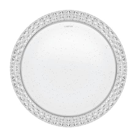 ไฟเพดาน LED LAMPTAN PEARL 16 นิ้ว 36 วัตต์ DAYLIGHT/COOL WHITE/WARM WHITE สีขาว_0