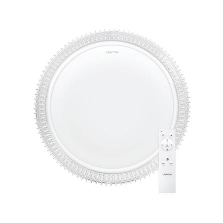 ไฟเพดาน LED LAMPTAN CROWN 17 นิ้ว 36 วัตต์ DAYLIGHT/COOL WHITE/WARM WHITE สีขาว_0