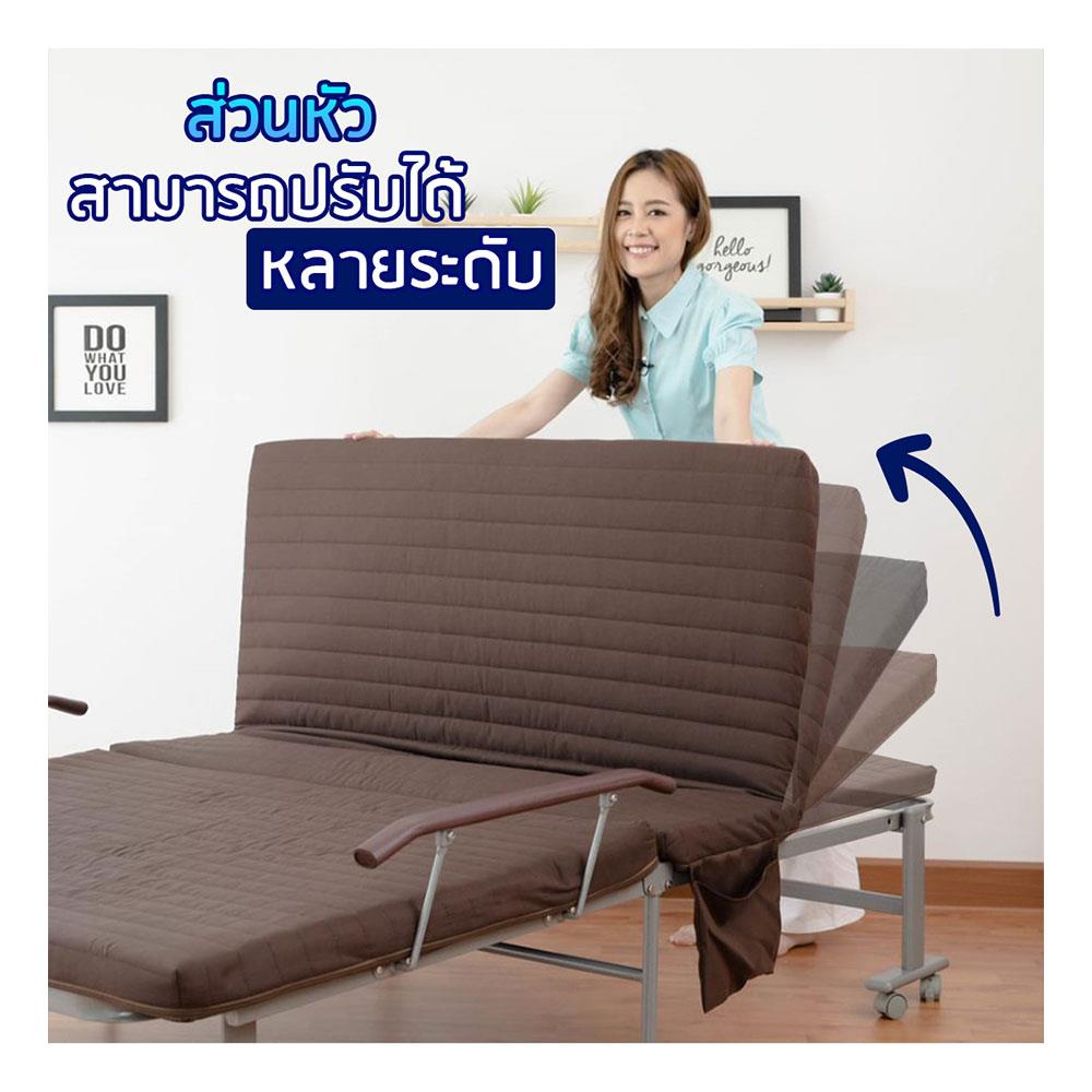 เตียงพับพร้อม TOPPER EAZYBED JUMBO 40x120x190 ซม.
