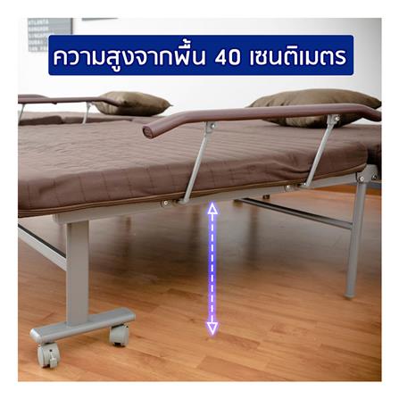 เตียงพับพร้อม TOPPER EAZYBED JUMBO 40x120x190 ซม._23