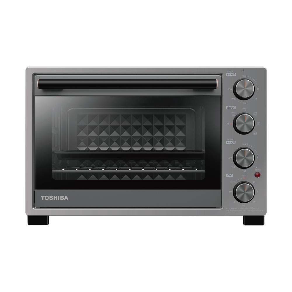 เตาอบเล็กแมนนวล TOSHIBA TL-MC35Z 35 ลิตร สีเทา
