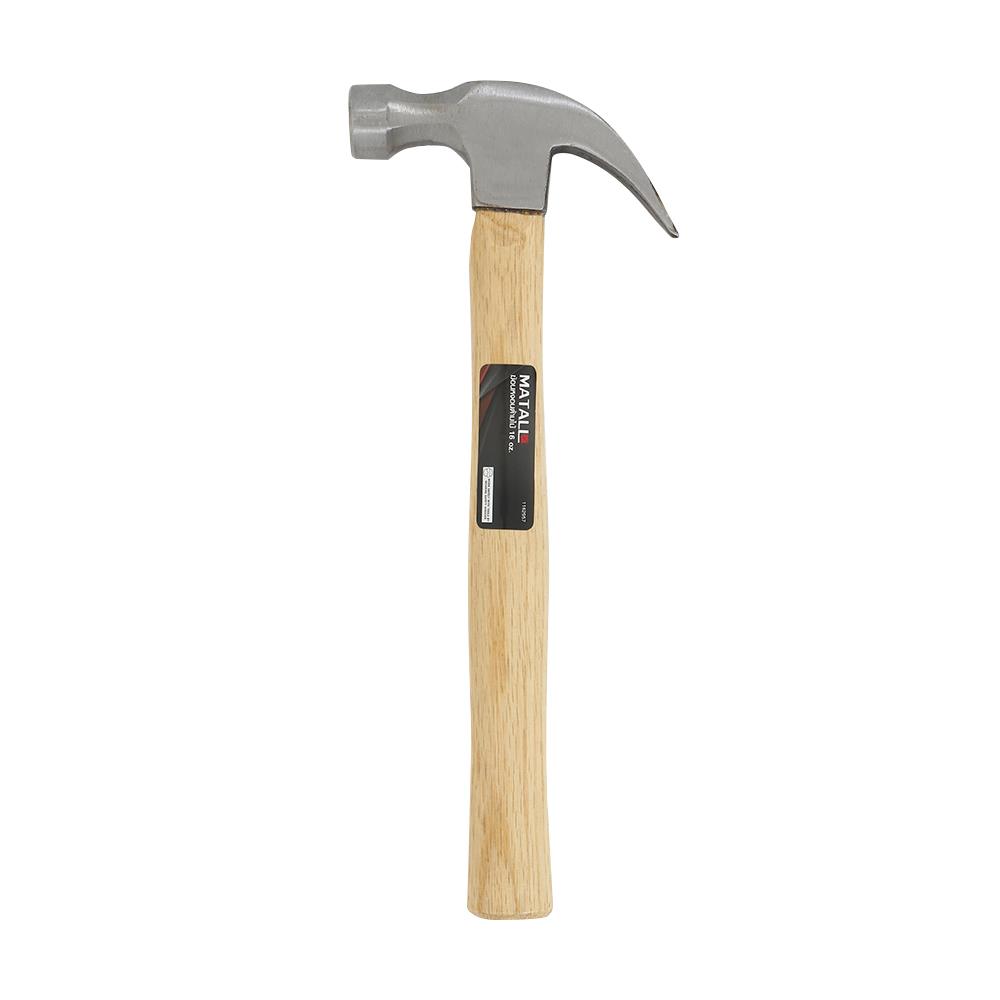 ค้อนหงอน ด้ามไม้ MATALL DT-HMP81012-A 16 ออนซ์_1