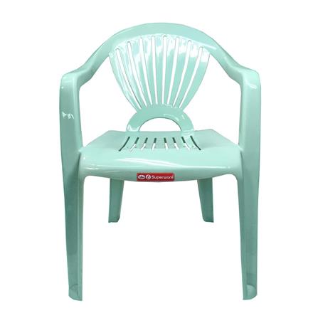 เก้าอี้พลาสติก SUPERWARE รุ่น CH-48 สีเขียว_0