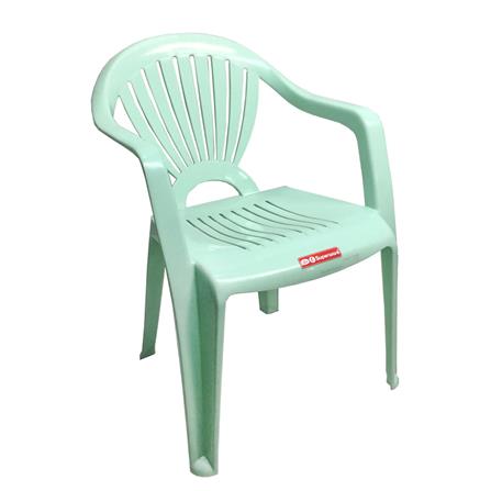 เก้าอี้พลาสติก SUPERWARE รุ่น CH-48 สีเขียว_1