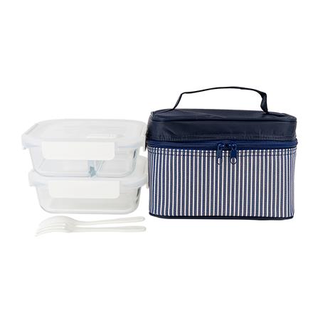 ชุดกล่องอาหาร+กระเป๋า DOUBLE LOCK 51941_0