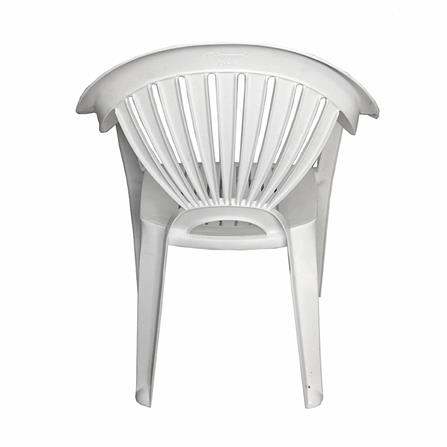 เก้าอี้พนักพิงท้าวแขน SUPERWARE CH-48 สีขาว_2