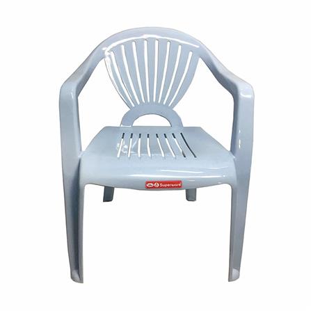 เก้าอี้พนักพิงเท้าแขน SUPERWARE CH-48 สีฟ้าหินขัด