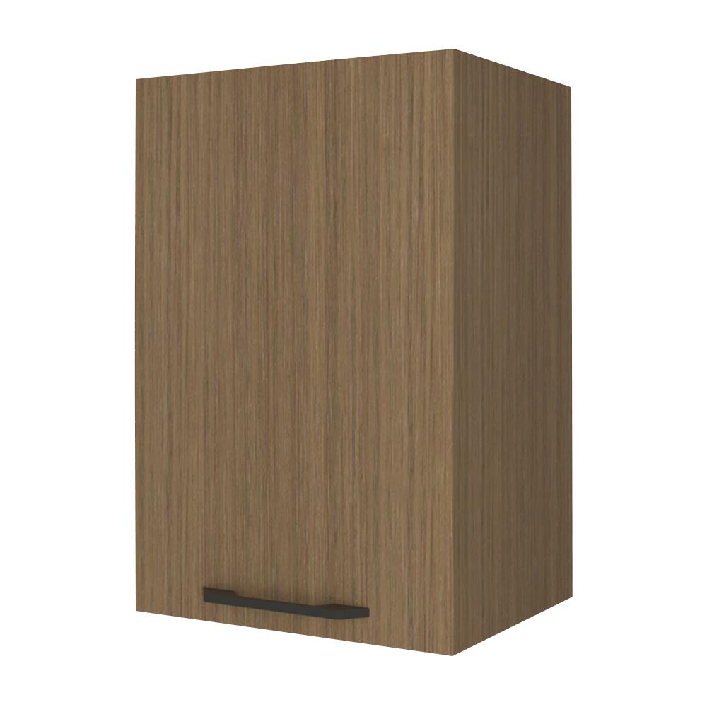 ตู้เดี่ยว PARAZZO ENZO มือจับดำ 40x60 ซม. สีช็อกโกแลต