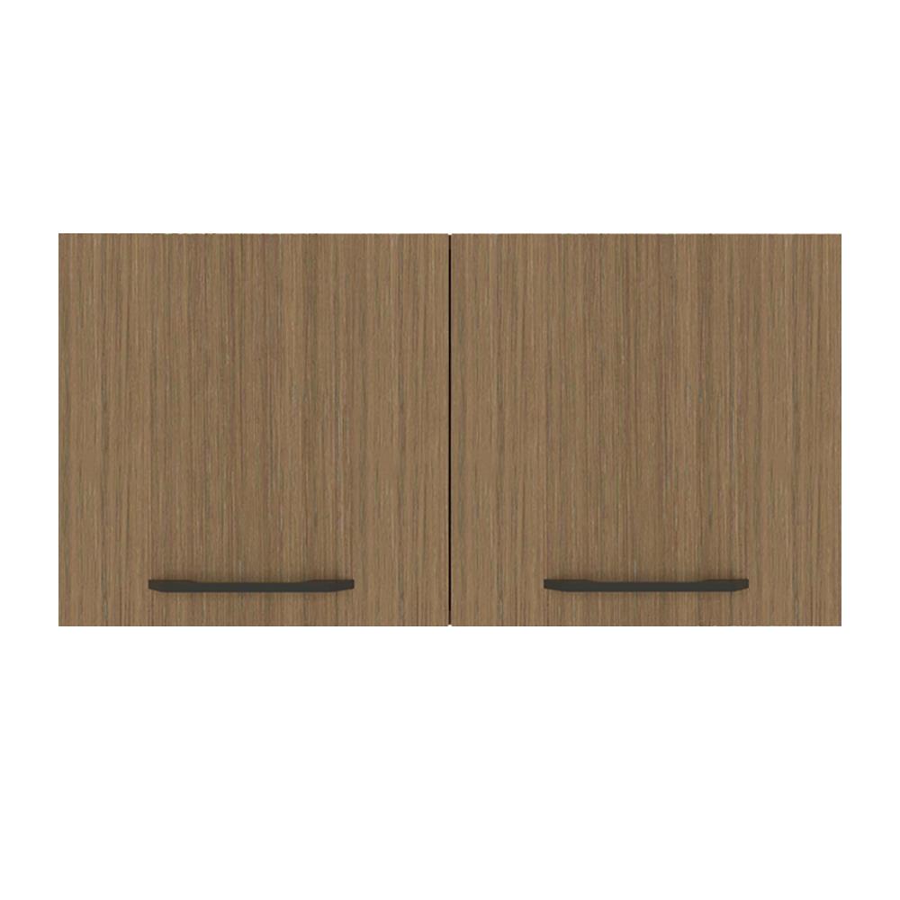 ตู้คู่ PARAZZO ENZO มือจับดำ 80x40 ซม. สีช็อกโกแลต