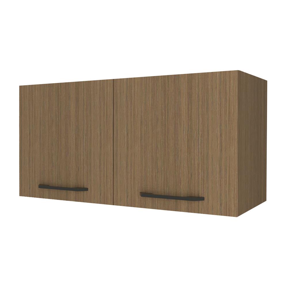 ตู้คู่ PARAZZO ENZO มือจับดำ 80x40 ซม. สีช็อกโกแลต