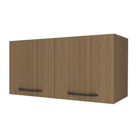 ตู้คู่ PARAZZO ENZO มือจับดำ 80x40 ซม. สีช็อกโกแลต_1